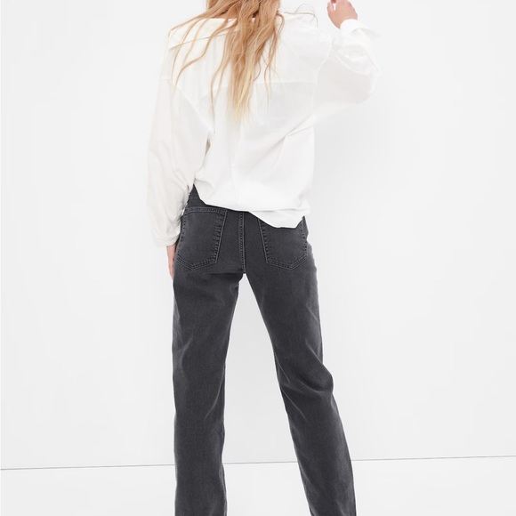 Gap Mid Rise '90s Loose Jeans washed black - Picture 3 of 8